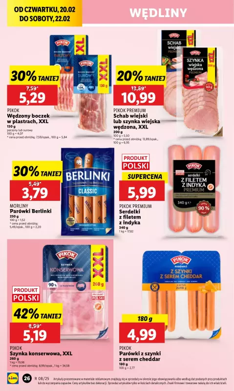 Lidl - gazetka promocyjna Oferta od czwartku od czwartku 20.02 do soboty 22.02 - strona 30