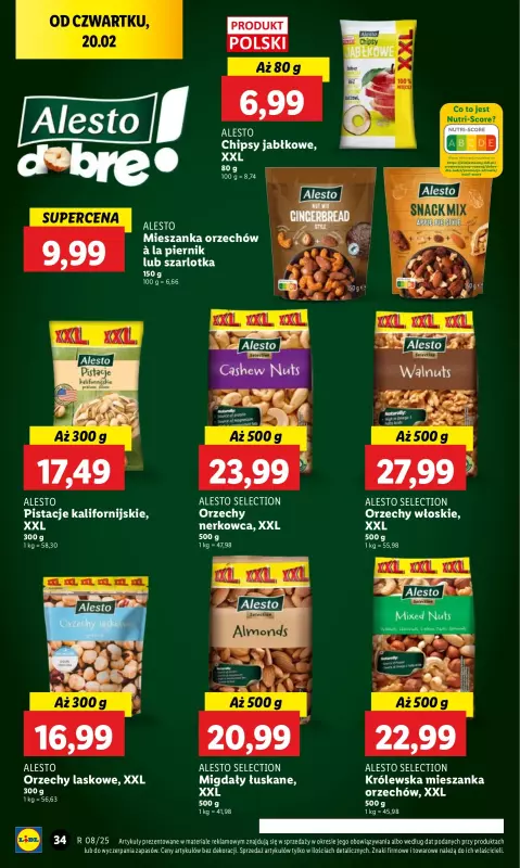 Lidl - gazetka promocyjna Oferta od czwartku od czwartku 20.02 do soboty 22.02 - strona 38