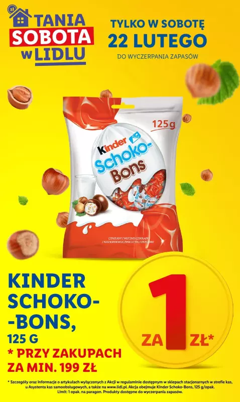 Lidl - gazetka promocyjna Tania sobota w Lidlu! od soboty 22.02 do soboty 22.02 - strona 2