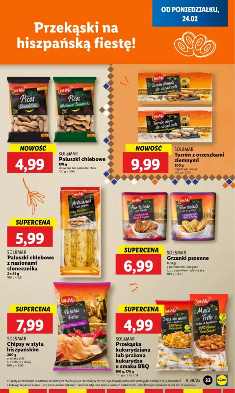 Lidl - gazetka promocyjna Oferta od poniedziałku od poniedziałku 24.02 do środy 26.02 - strona 35