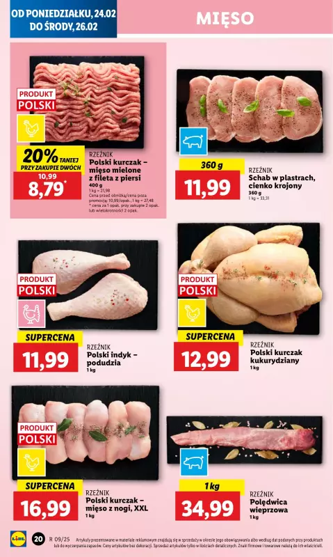 Lidl - gazetka promocyjna Oferta od poniedziałku od poniedziałku 24.02 do środy 26.02 - strona 22