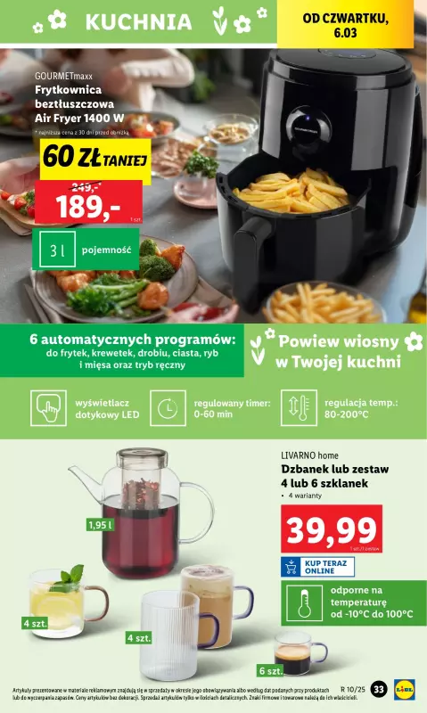 Lidl - gazetka promocyjna Katalog od poniedziałku 03.03 do soboty 08.03 - strona 33