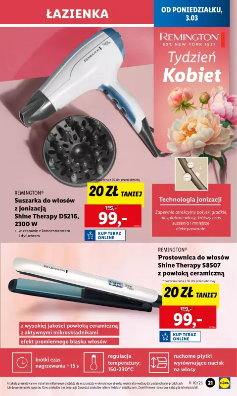 Lidl - gazetka promocyjna Katalog od poniedziałku 03.03 do soboty 08.03 - strona 21