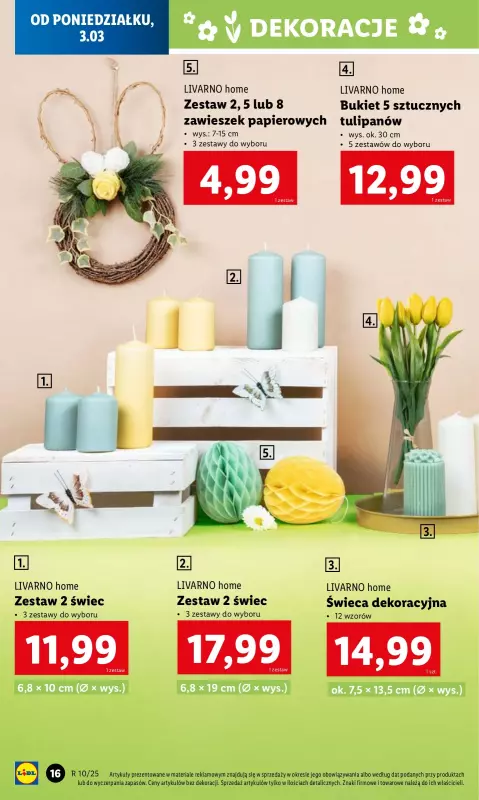 Lidl - gazetka promocyjna Katalog od poniedziałku 03.03 do soboty 08.03 - strona 16