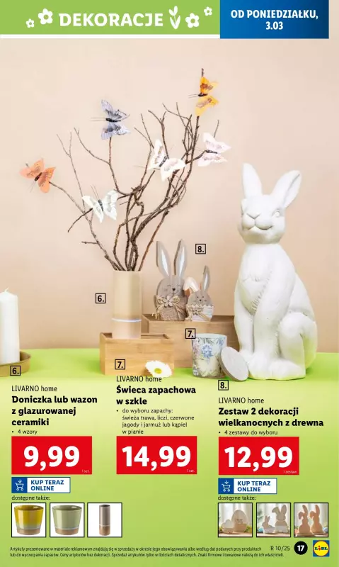 Lidl - gazetka promocyjna Katalog od poniedziałku 03.03 do soboty 08.03 - strona 17