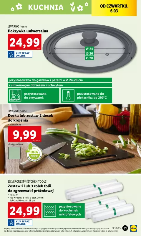 Lidl - gazetka promocyjna Katalog od poniedziałku 03.03 do soboty 08.03 - strona 31