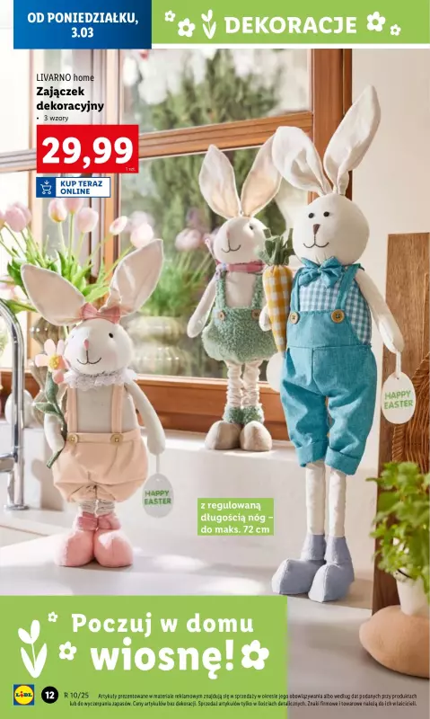 Lidl - gazetka promocyjna Katalog od poniedziałku 03.03 do soboty 08.03 - strona 12