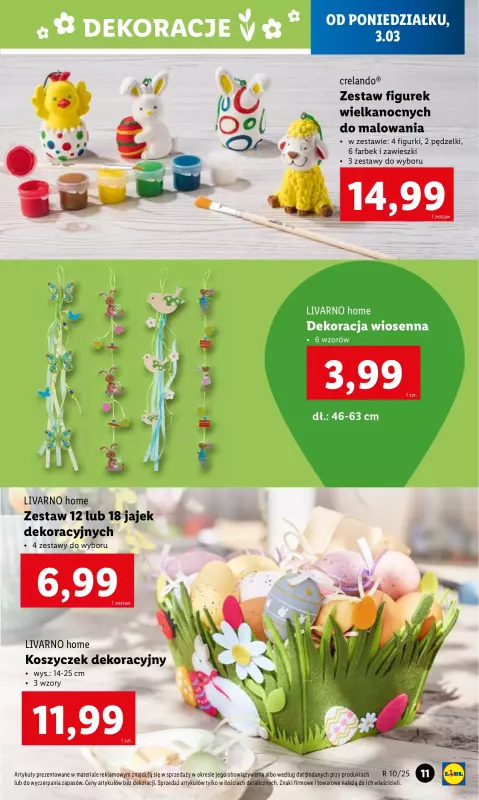 Lidl - gazetka promocyjna Katalog od poniedziałku 03.03 do soboty 08.03 - strona 11