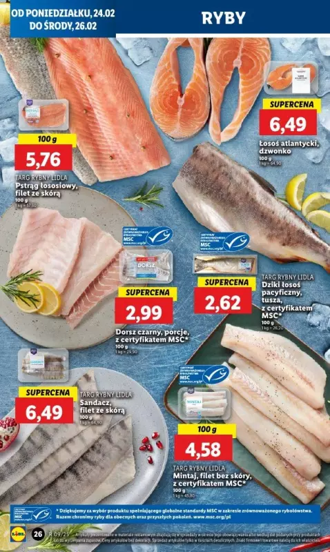 Lidl - gazetka promocyjna Oferta od poniedziałku od poniedziałku 24.02 do środy 26.02 - strona 28