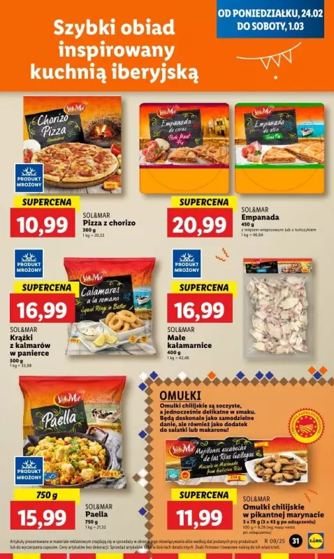 Lidl - gazetka promocyjna Oferta od poniedziałku od poniedziałku 24.02 do środy 26.02 - strona 33