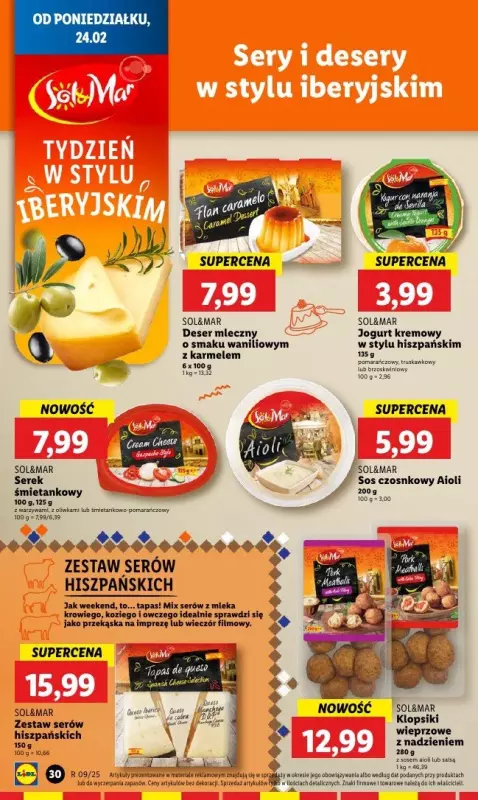 Lidl - gazetka promocyjna Oferta od poniedziałku od poniedziałku 24.02 do środy 26.02 - strona 32