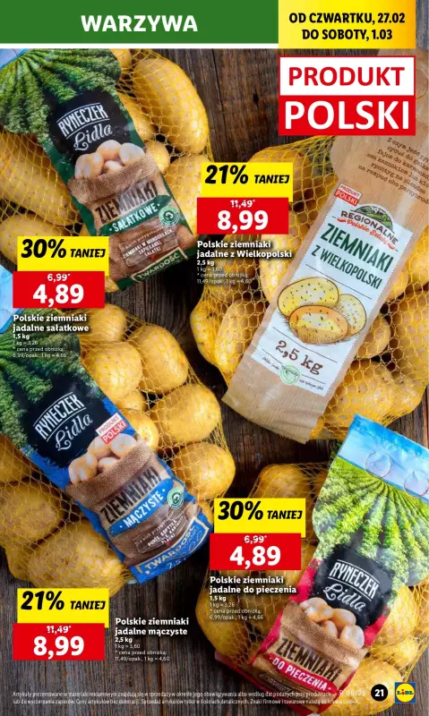 Lidl - gazetka promocyjna Oferta od czwartku od czwartku 27.02 do soboty 01.03 - strona 25