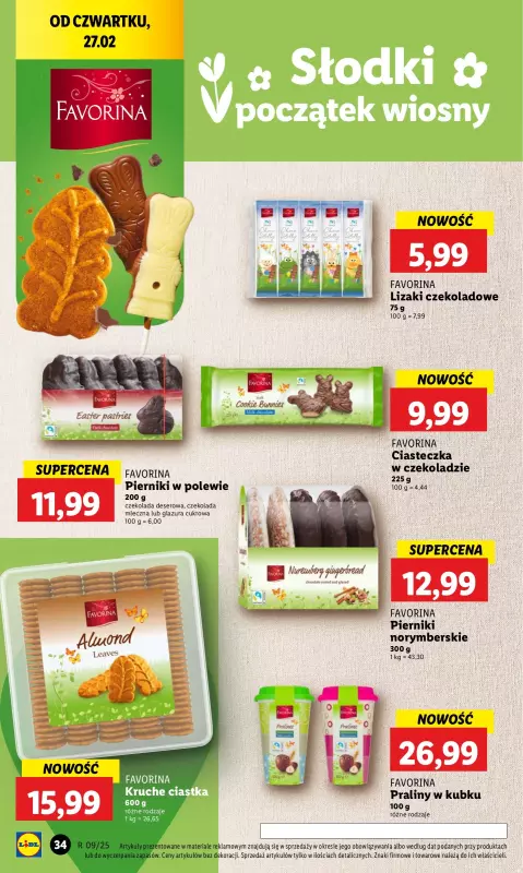 Lidl - gazetka promocyjna Oferta od czwartku od czwartku 27.02 do soboty 01.03 - strona 38