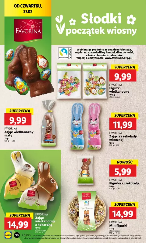 Lidl - gazetka promocyjna Oferta od czwartku od czwartku 27.02 do soboty 01.03 - strona 40