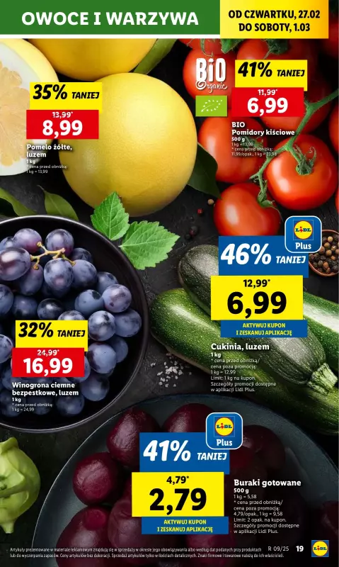 Lidl - gazetka promocyjna Oferta od czwartku od czwartku 27.02 do soboty 01.03 - strona 23