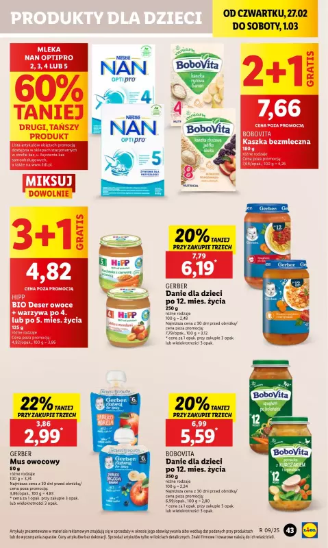 Lidl - gazetka promocyjna Oferta od czwartku od czwartku 27.02 do soboty 01.03 - strona 49