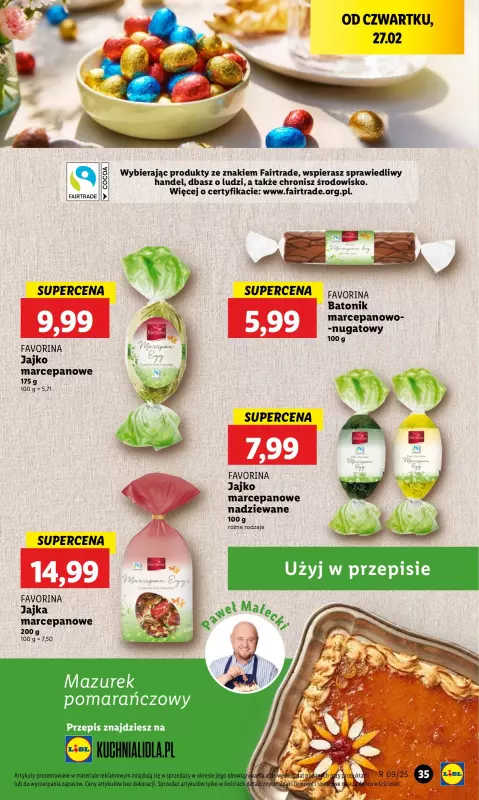 Lidl - gazetka promocyjna Oferta od czwartku od czwartku 27.02 do soboty 01.03 - strona 39