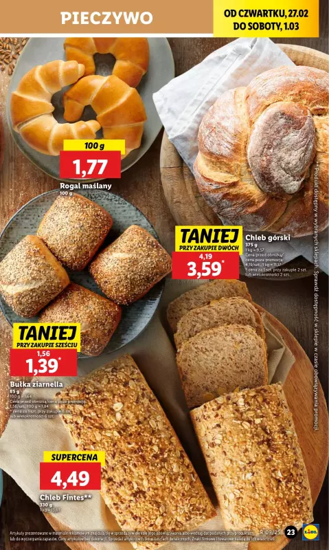 Lidl - gazetka promocyjna Oferta od czwartku od czwartku 27.02 do soboty 01.03 - strona 27