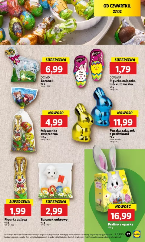 Lidl - gazetka promocyjna Oferta od czwartku od czwartku 27.02 do soboty 01.03 - strona 41