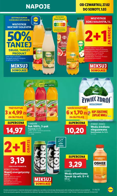 Lidl - gazetka promocyjna Oferta od czwartku od czwartku 27.02 do soboty 01.03 - strona 45