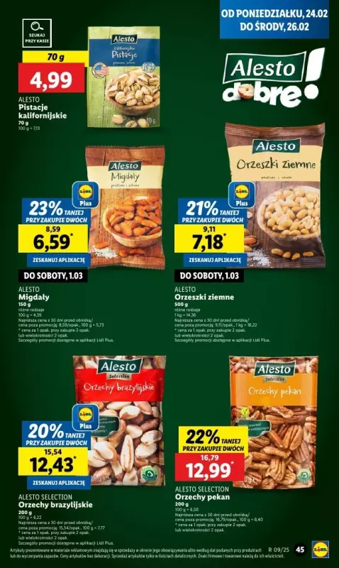 Lidl - gazetka promocyjna Oferta od poniedziałku od poniedziałku 24.02 do środy 26.02 - strona 49