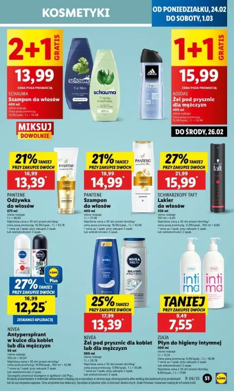 Lidl - gazetka promocyjna Oferta od poniedziałku od poniedziałku 24.02 do środy 26.02 - strona 55