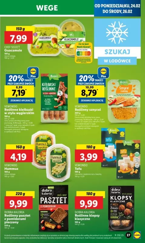 Lidl - gazetka promocyjna Oferta od poniedziałku od poniedziałku 24.02 do środy 26.02 - strona 29