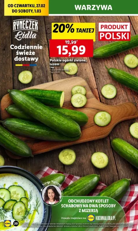 Lidl - gazetka promocyjna Oferta od czwartku od czwartku 27.02 do soboty 01.03 - strona 26