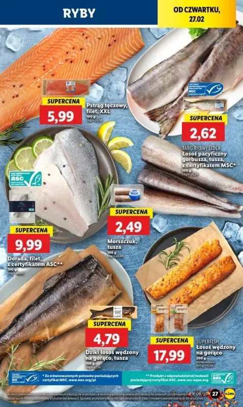 Lidl - gazetka promocyjna Oferta od czwartku od czwartku 27.02 do soboty 01.03 - strona 34