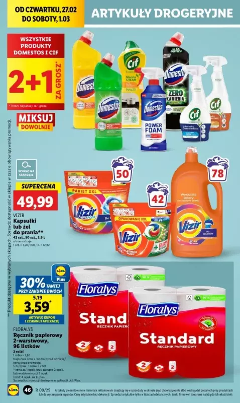 Lidl - gazetka promocyjna Oferta od czwartku od czwartku 27.02 do soboty 01.03 - strona 55