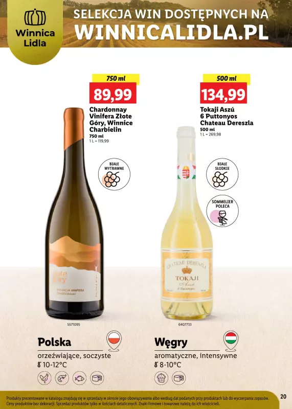 Lidl - gazetka promocyjna Karta Win - Przebudzenie od poniedziałku 03.03 do soboty 29.03 - strona 20