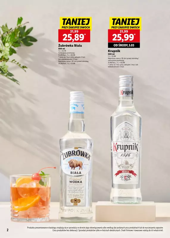 Lidl - gazetka promocyjna Katalog alkoholi mocnych od poniedziałku 03.03 do soboty 29.03 - strona 2