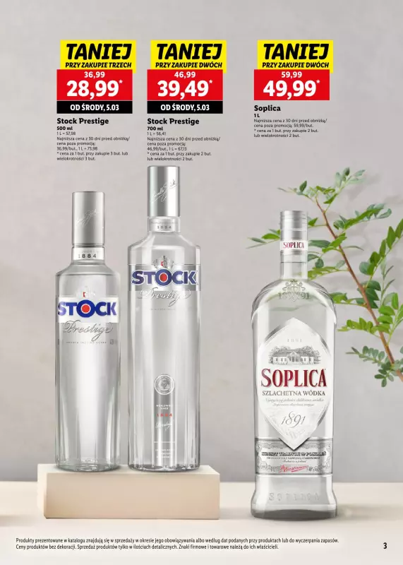 Lidl - gazetka promocyjna Katalog alkoholi mocnych od poniedziałku 03.03 do soboty 29.03 - strona 3