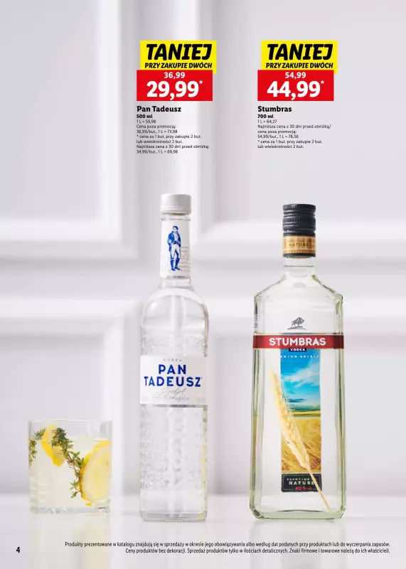 Lidl - gazetka promocyjna Katalog alkoholi mocnych od poniedziałku 03.03 do soboty 29.03 - strona 4