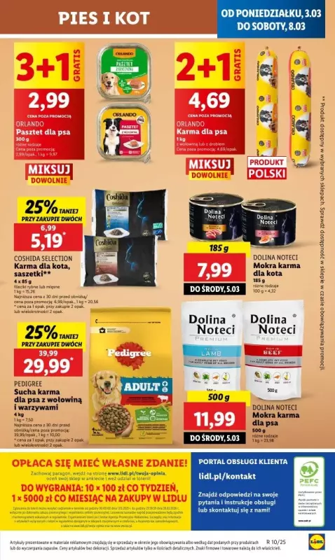 Lidl - gazetka promocyjna Oferta od poniedziałku od poniedziałku 03.03 do środy 05.03 - strona 57