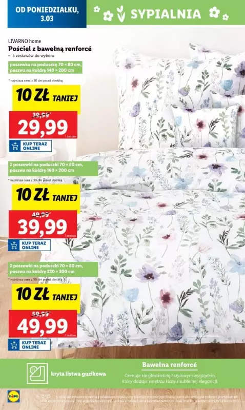 Lidl - gazetka promocyjna Oferta od poniedziałku od poniedziałku 03.03 do środy 05.03 - strona 12