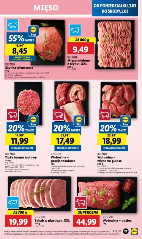 Lidl - gazetka promocyjna Oferta od poniedziałku od poniedziałku 03.03 do środy 05.03 - strona 31