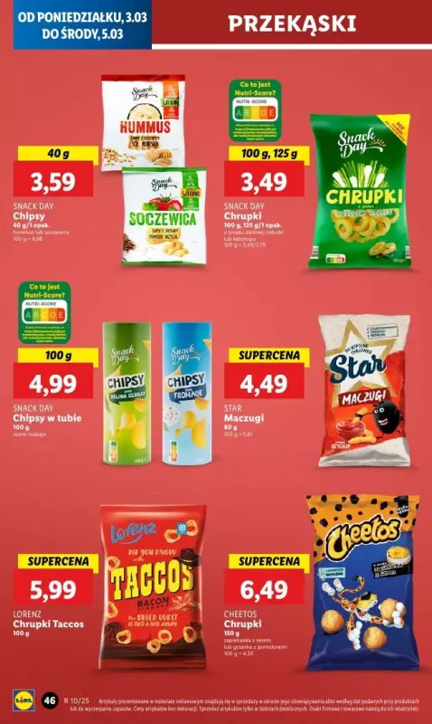 Lidl - gazetka promocyjna Oferta od poniedziałku od poniedziałku 03.03 do środy 05.03 - strona 50