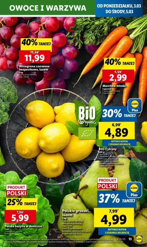 Lidl - gazetka promocyjna Oferta od poniedziałku od poniedziałku 03.03 do środy 05.03 - strona 17