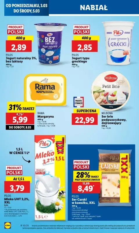 Lidl - gazetka promocyjna Oferta od poniedziałku od poniedziałku 03.03 do środy 05.03 - strona 34