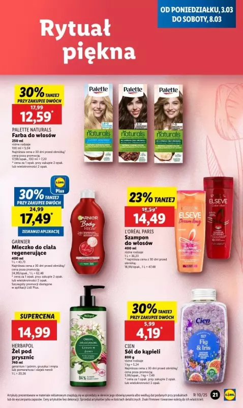 Lidl - gazetka promocyjna Oferta od poniedziałku od poniedziałku 03.03 do środy 05.03 - strona 27