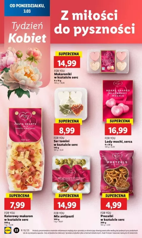 Lidl - gazetka promocyjna Oferta od poniedziałku od poniedziałku 03.03 do środy 05.03 - strona 22