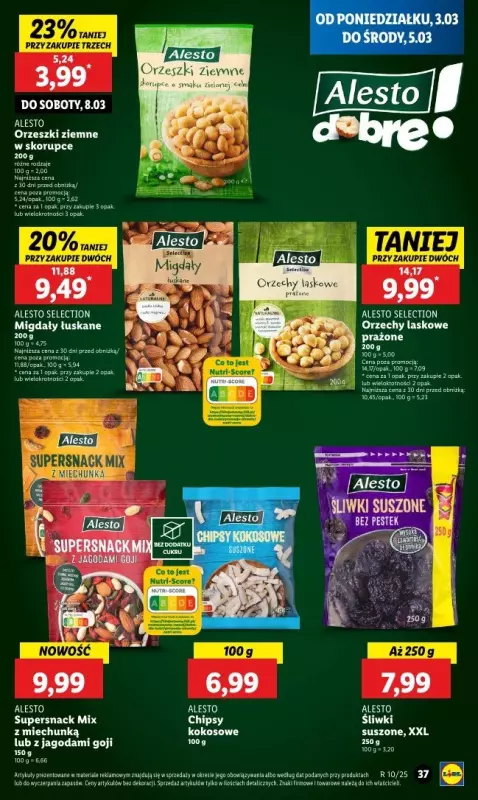 Lidl - gazetka promocyjna Oferta od poniedziałku od poniedziałku 03.03 do środy 05.03 - strona 43