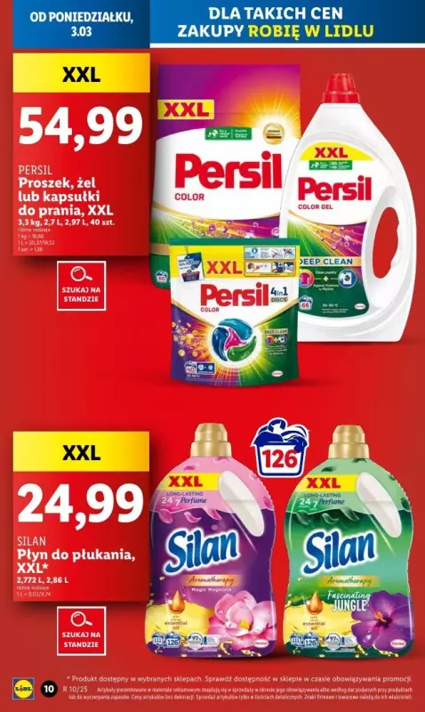 Lidl - gazetka promocyjna Oferta od poniedziałku od poniedziałku 03.03 do środy 05.03 - strona 10