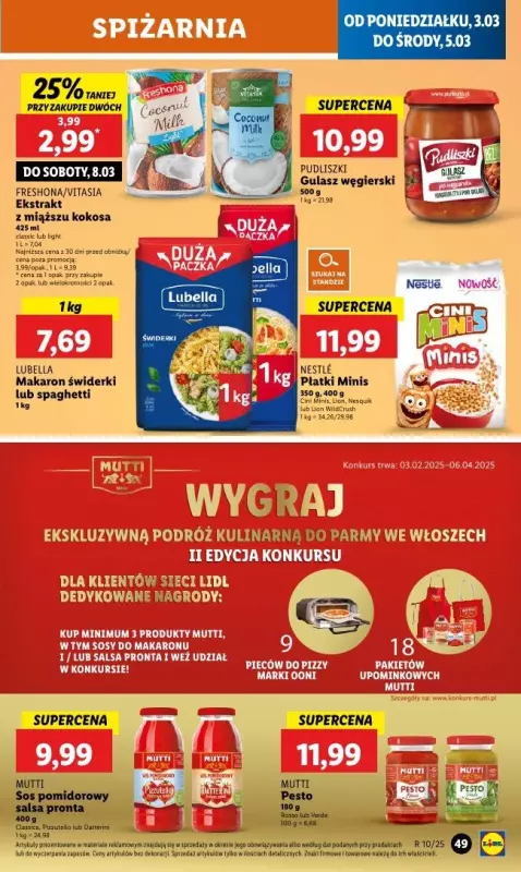 Lidl - gazetka promocyjna Oferta od poniedziałku od poniedziałku 03.03 do środy 05.03 - strona 55