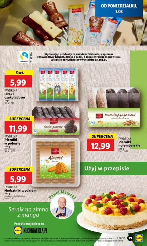 Lidl - gazetka promocyjna Oferta od poniedziałku od poniedziałku 03.03 do środy 05.03 - strona 45