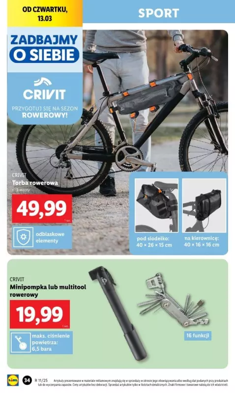 Lidl - gazetka promocyjna Katalog od poniedziałku 10.03 do soboty 15.03 - strona 34