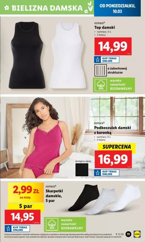 Lidl - gazetka promocyjna Katalog od poniedziałku 10.03 do soboty 15.03 - strona 11