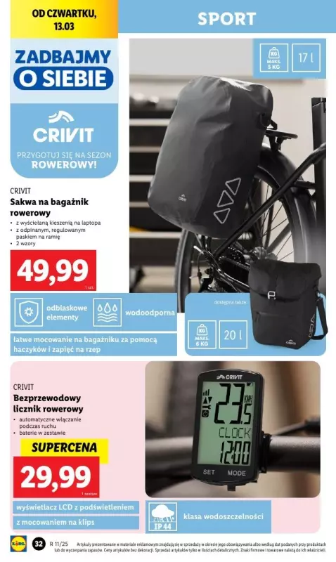 Lidl - gazetka promocyjna Katalog od poniedziałku 10.03 do soboty 15.03 - strona 32