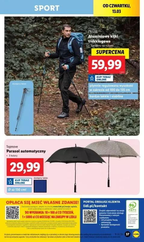 Lidl - gazetka promocyjna Katalog od poniedziałku 10.03 do soboty 15.03 - strona 37